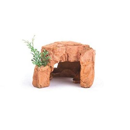 Kazoo KZ18393 Sandstone Rock with Plant, Mini