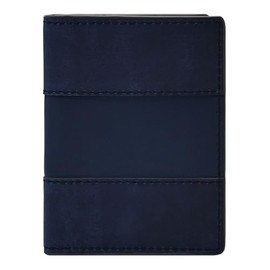 FOSSIL Everett Card Case Bifold Insignia Blue, Blue (insignia blue)