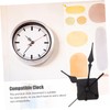 TEHAUX 2Sets High Torque Long Shaft Clock Movement Kit for