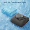 EASELAND Cooling Comforter Set King/Cali King Size for Hot Sleepers,Cooling