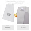 WOLTU Thermal Skylight Roller Blind, No Drilling, Sun Protection, Blackout