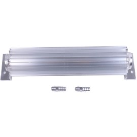LSSOCH Dual Pass Aluminum Heat Sink Cooler Compatible with Fuel Power Steering Cool Engine Oil Transmission Fluid 13260
