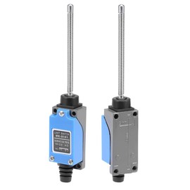 uxcell ME-9101 Flexible Coil Spring Rod Momentary Limit Switch ME-8167 1NC+1NO 3Pcs for CNC Mill 3D Printer Door Switch