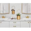 Kate and Laurel Kellet Modern Wall Planter, Set of 2,