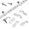 MMSD 100 Pack LED Strip Light Clips LED Tape Light