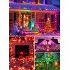 Minetom C9 LED Christmas Lights Outdoor, 150 LED RGB Smart