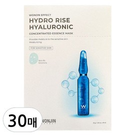 Wonjin Effect Miracle House Wonjin Effect Hydro Rise Hyaluronic Mask 30 sheets 10 sheets + 10 sheets + 10 sheets 730935 / 미라클하우스 원진이펙트 하이드로 라이즈 히알루로닉 마스크 30매10매+10매+10매 730935