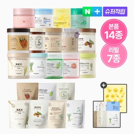 skin food [Skin Food] 10 types of original pads & 7 types of refills (2 types) / [스킨푸드]패드 본품 10종 & 리필 7종 택2