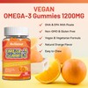 Omega 3 Gummies Supplement 1000mg, High Absorption DHA & EPA,