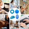 Abiemuce Finger Trainer Hand Trainer, 4 Pieces Finger Trainer Ball
