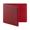 HANATORA PSA02 Genuine Leather Mini Wallet, Shrink Leather, Bifold, Trifold