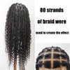 Crochet Boho Box Braids With Human Hair Pre Looped Hair