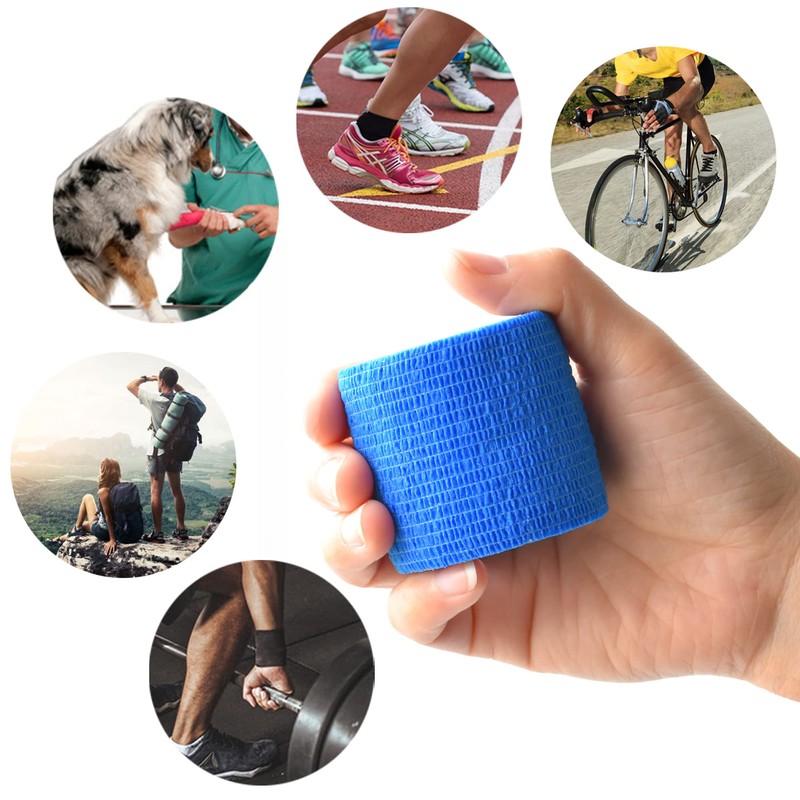 Gondiane 9 Pack 2" x 5 Yards Self Adhesive Bandage