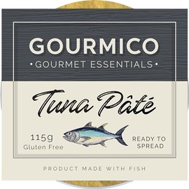 GOURMICO - Tuna Pâté, Light & Healthy, Source of Protein, Versatile Use, 115g