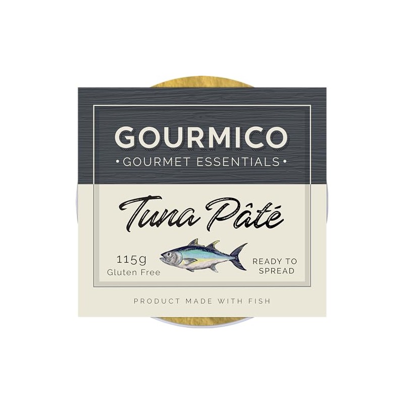 GOURMICO - Tuna Pâté, Light & Healthy, Source of Protein,