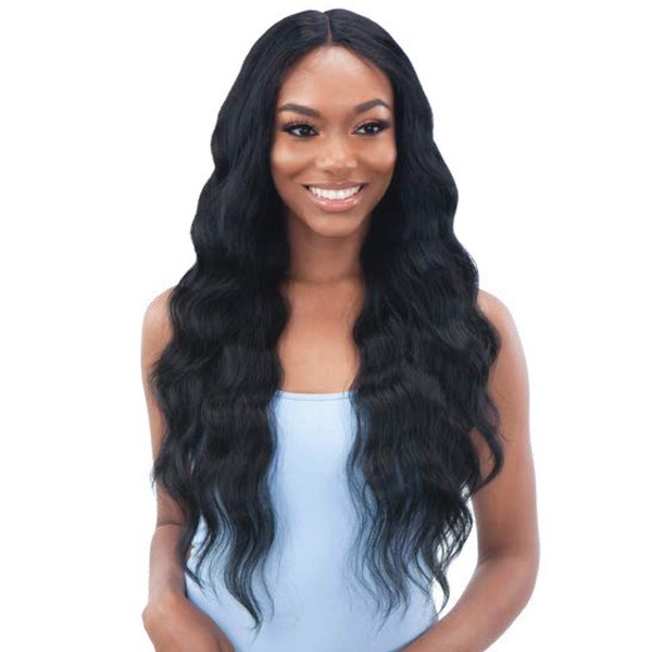 Organique Mastermix Synthetic Lace Front Wig - HALO WAVE 28" (130)