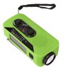 Emergency Radio Hand Power Generation Solar Radio with LED Flashlight