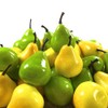 30pcs Artificial Mini Pears, Mini Artificial Yellow Pears Lifelike Green