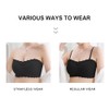 FDEETY Camisole Bras for Women, Full Coverage Removable Pads Minimizer