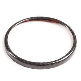 Car Rear Logo Decoration Cover Ring Trim Suitable for A@lfa R@omeo Giulia/Stelvio 2020, Emblem Ring Car Decorative Trim for Alfa Rome Accessories