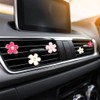 Frienda 6 Pcs Daisy Flower Car Air Freshener Clips