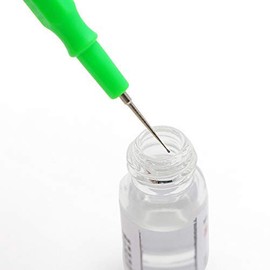 1 Pcs Auto Plastic Precision Watch Oiler Pen Applicator Pocket Lightweight Oiler Professional Plastic Watch Oiler Set for Watches Clocks Repair Watchmaker Tools (Random Color)