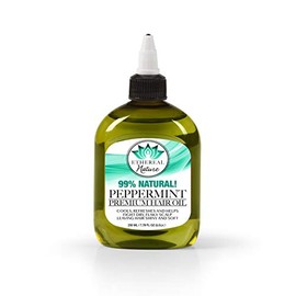 Ethereal Nature 99% Natural Hair Oil Blend with Peppermint, green, 7.78 oz