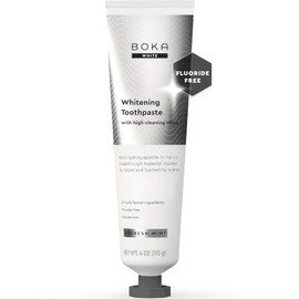 Boka- “Pasta de Dientes Libre de Fluoruro Nano Hidroxiapatita, Remineralizante, Dientes Sensibles, Blanqueamiento Denti