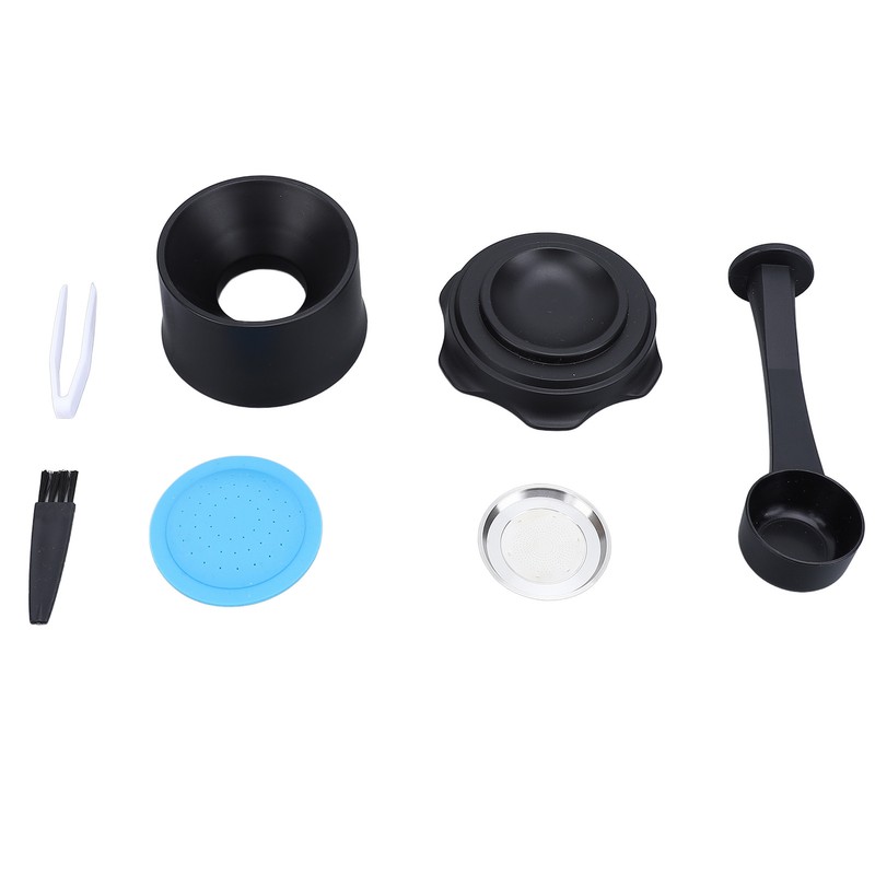 Coffee Capsule Refill Kit Stainless Steel Silicone Reusable Capsule Holder