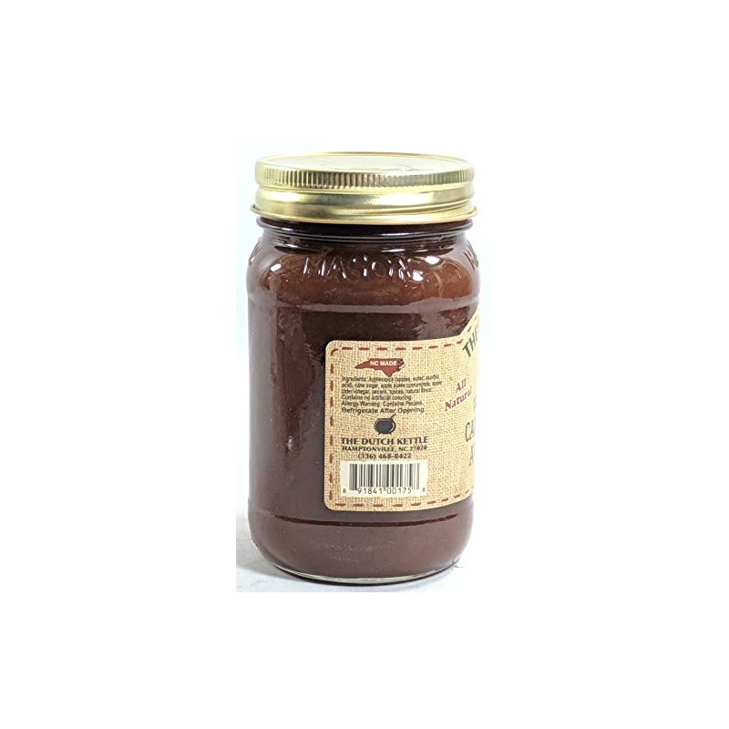 Amish Homemade Style Caramel Pecan Apple Butter 2-18 Ounce Jars