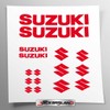 SUZUKI TANK & MOTORCYCLE HELMET SUZUKI TANK MOTORCYCLE HELMET STICKER