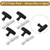 MAEZOE 4pcs Lawn Mower Pull Cord with T-Handle, Universal Pull
