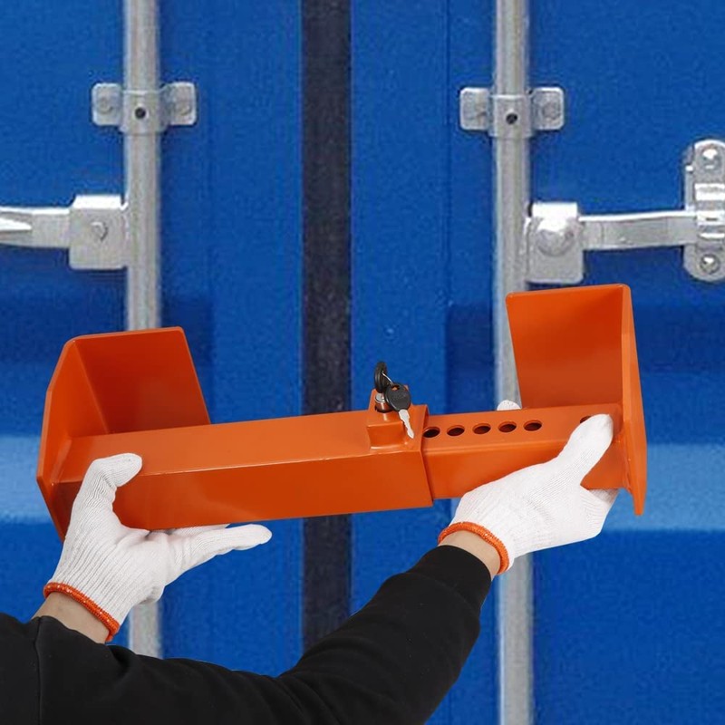 DorBuphan Shipping Container Lock, Heavy Duty Equipment Lock Cargo Door