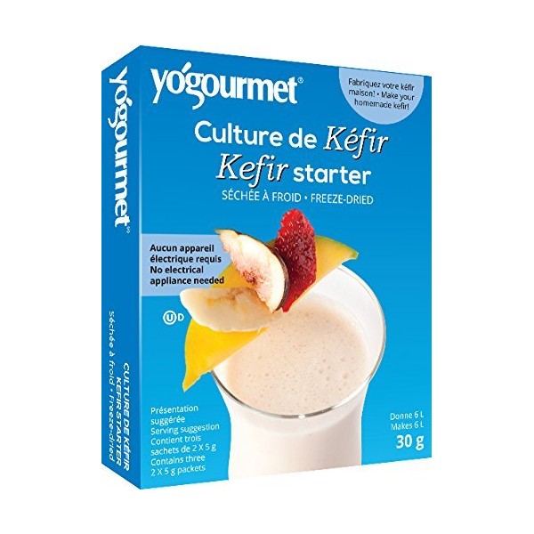 Yo Gourmet Freeze Dried Kefir Starter, 1 Ounce -- 6 per case.