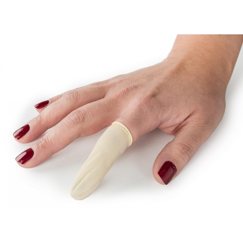 Graham Field Finger Cots Latex, Large 144 ea