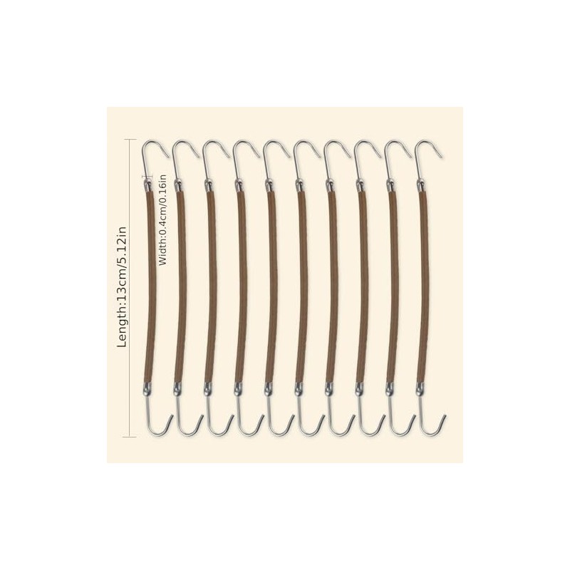 10 ganchos para peinar el cabello, ganchos de doble gancho,