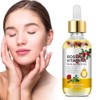 plomala Aceite facial con vitamina E, aceite de rosa con