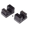cablecc ATX 8Pin Female to 8pin Male 180 Degree AngledPower