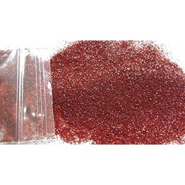 EliteKoopers 10g Red Sparkling Ultra Fine Glitter Powder, Extra Fine Shine Dust for Nail Art, Christmas Craft, Card Making, Cosmatic Craft