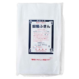 Nara High Quality Mosquito Net Dish Towels (12 Pieces) / Nara Yoshioka Shoten, Made in Japan, Mosquito Net Fabric, Table Wipes (Pack of 12)
