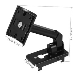 Gatuida 1Set Adjustable Speaker Wall Mount Bracket for Durable Audio Hanger with Flexible Positioning for Optimal Sound Distribution Versatile Mounting for Enhanced Listening