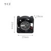 PENGLIN 2PCS 2510 Cooling Fan 12V 25mm x25mm x10mm DC