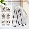 Large Plate Holder Display Stand - 10 inch Tall Plate