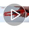 DIYSELF 30 Pack Box Cutter Retractable, 18mm Box Knife, Utility