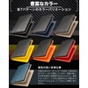 [Number7] Men's Bifold Wallet, Genuine Leather, Carbon Leather, Bifold L-Shaped