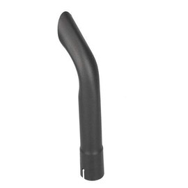 All States Exhaust Stack - 1-1/2" x 12" Curved Black