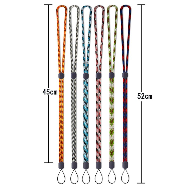 AMUU Neck Strap, Adjustable Length, 6 Pieces, Carrying Strap, Neck
