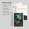 Lantern Press Newport, Oregon, Sea Turtle Mosaic (52 Playing Cards,