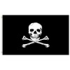 Second Ave Pirate Flag 5ft X 3ft Large with Brass