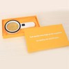 Handheld Magnifying Glass 30x Double Layer Optical Glass Lens Magnifier